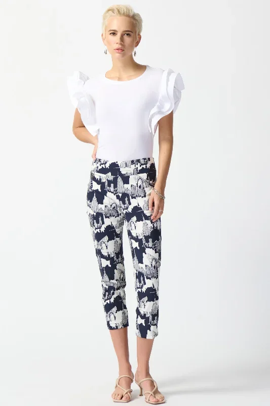 CITY PRINT CROP PANT