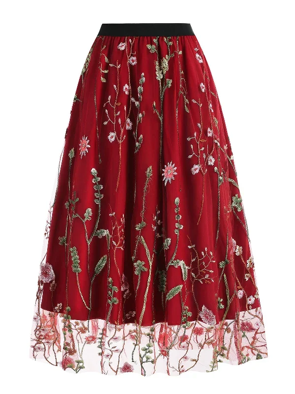 1950s-floral-embroidered-mesh-skirt