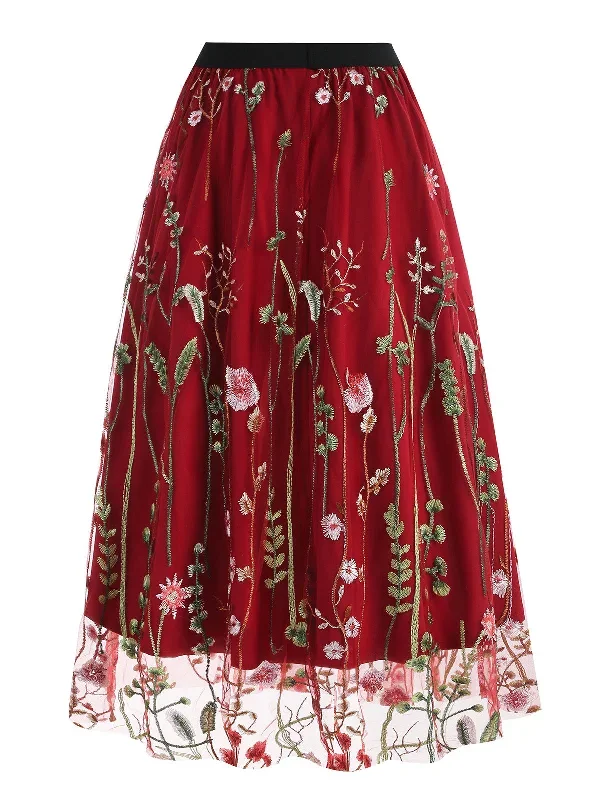 1950s-floral-embroidered-mesh-skirt