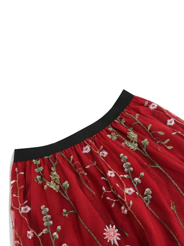 1950s-floral-embroidered-mesh-skirt