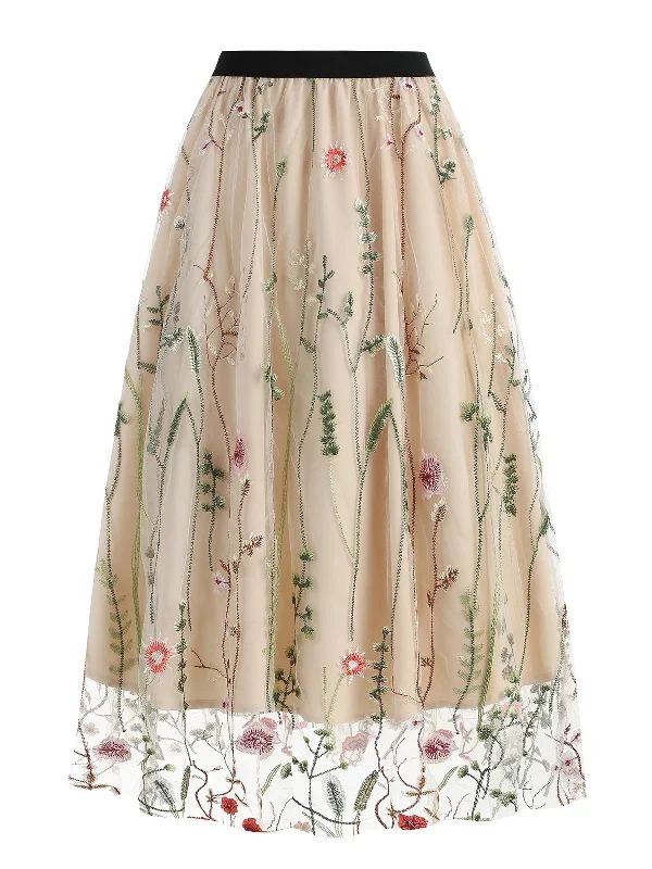 1950s-floral-embroidered-mesh-skirt