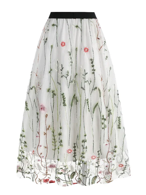 1950s-floral-embroidered-mesh-skirt