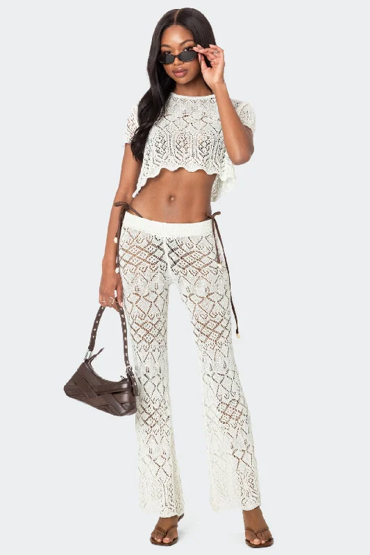 Fable Crochet Pants