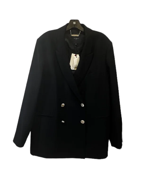 Black Blazer Designer Ted Baker, Size Xl