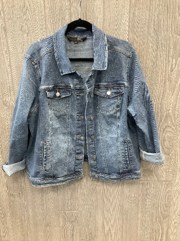 Blue Denim Jacket Denim 1822 Denim, Size 2x