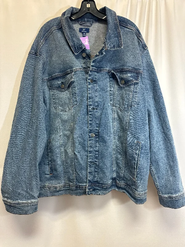 Blue Denim Jacket Denim George, Size 3x