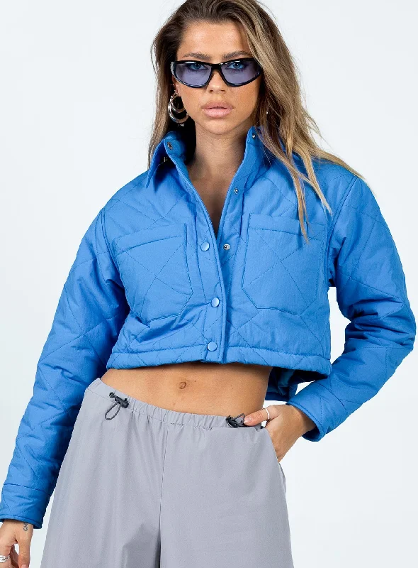 Dakota Puffer Jacket Blue