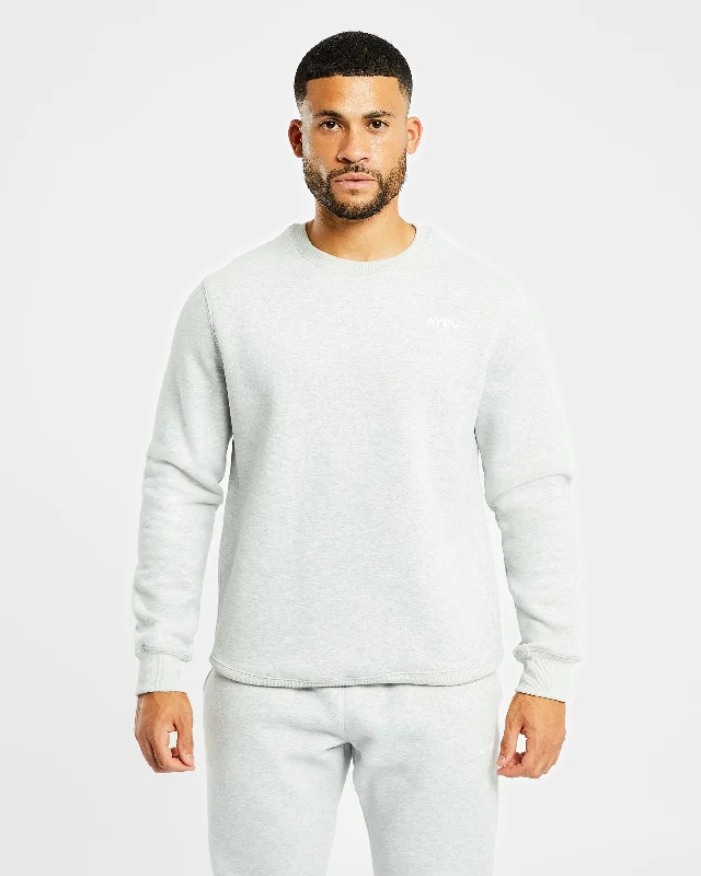 Essential Sweater - Grey Marl