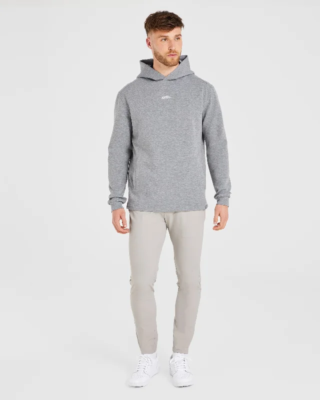 Performance Lightweight Hoodie - Grey Marl