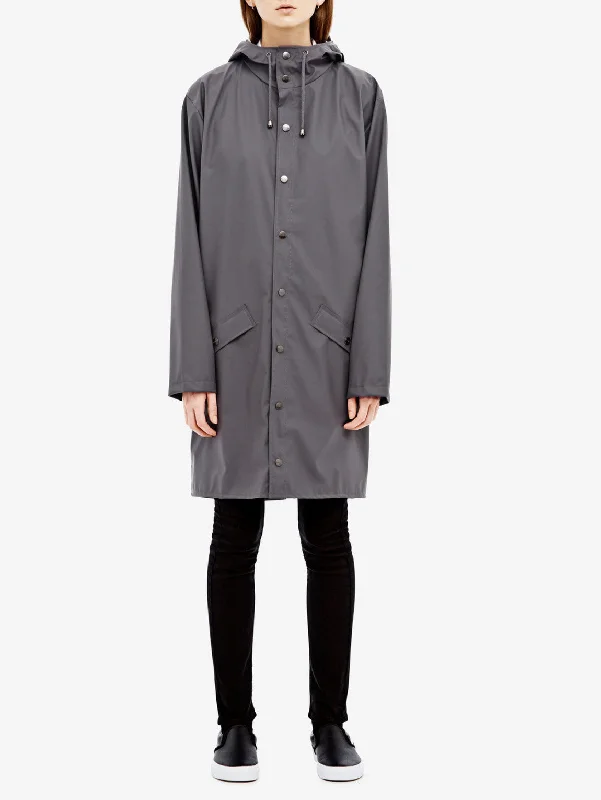 Rains - LONG JACKET 1202 GRIGIO