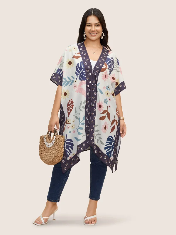 painted-flower-print-split-hem-kimono