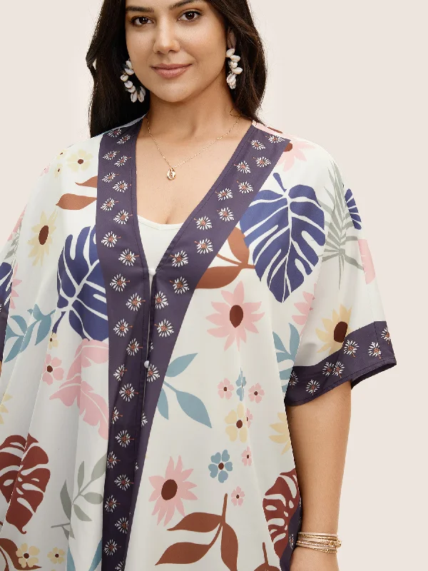 painted-flower-print-split-hem-kimono