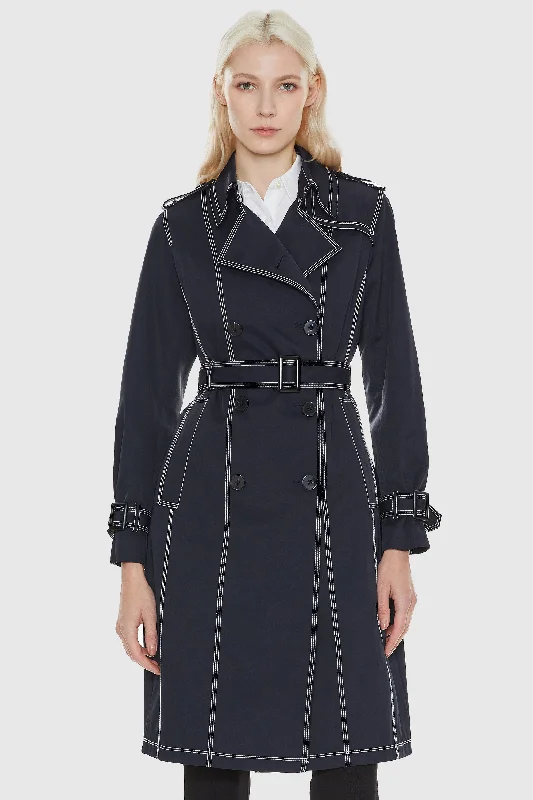 Double-Breasted Trench Coat