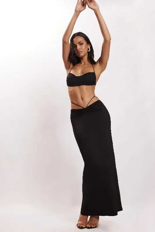 amber-ruched-halter-crop-top-black