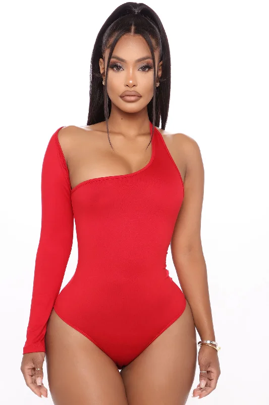 Arms Around Me Bodysuit - Red