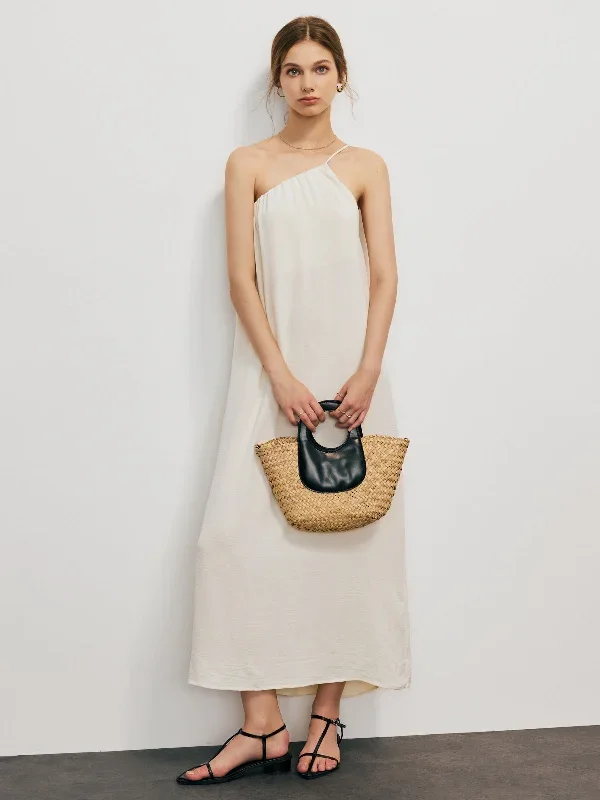 asymmetrical-off-shoulder-long-dress