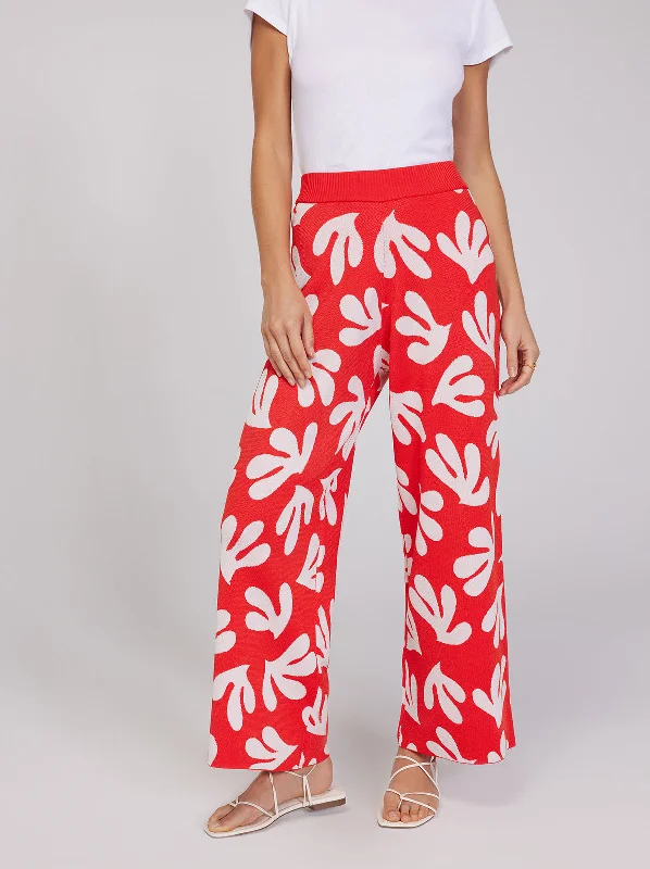 Austin Red Leaf Knit Trousers