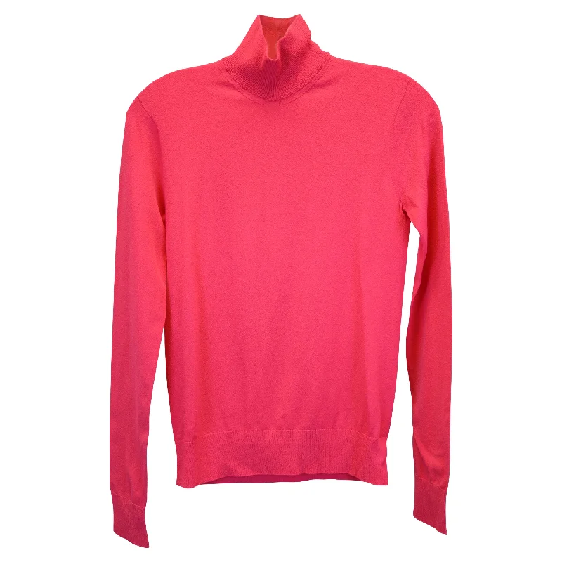 Bottega Veneta Turtleneck Sweater in Pink Wool