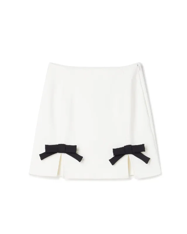 bow-slit-mini-skirt-white