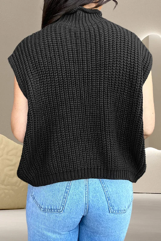 cable-knit-mock-neck-cap-sleeve-sweater