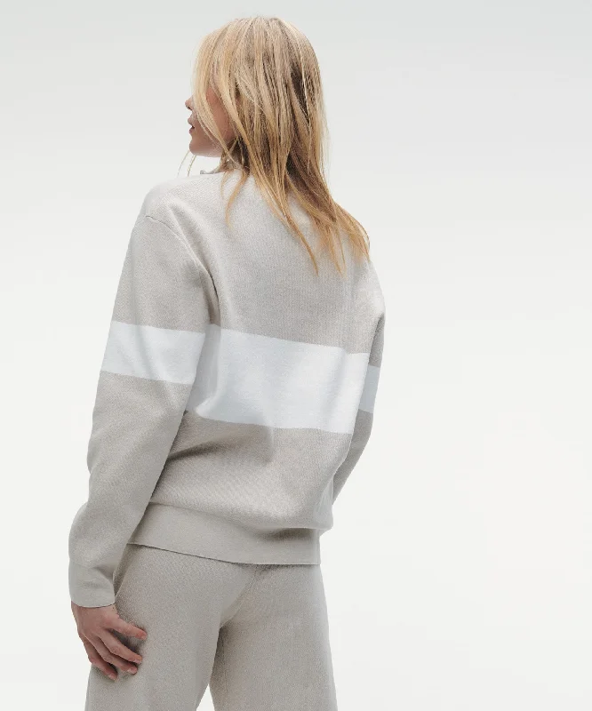 cafe-cotton-cashmere-striped-quarter-zip