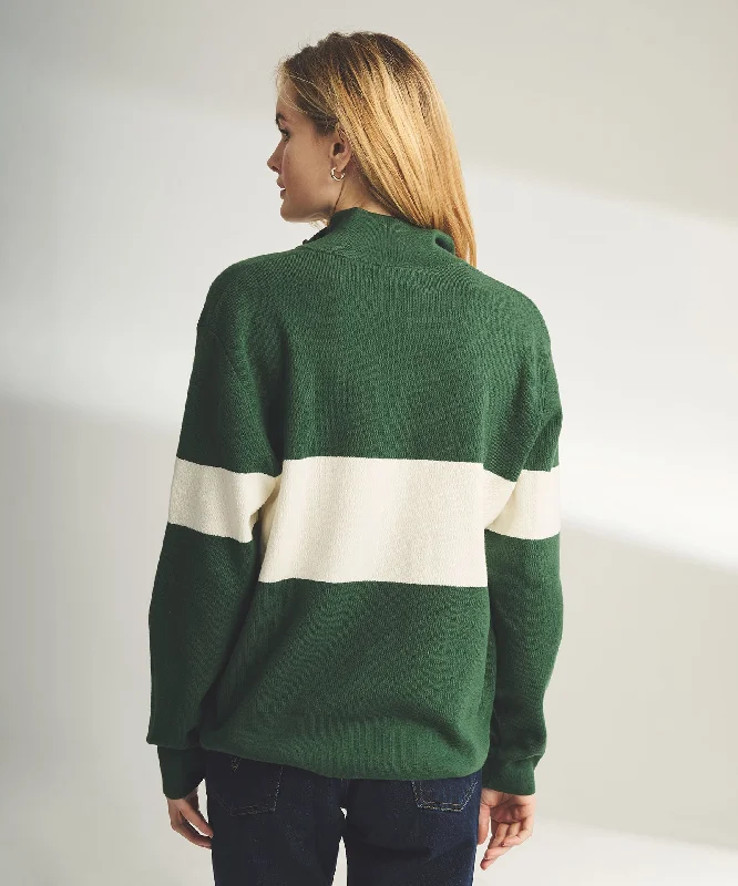 cafe-cotton-cashmere-striped-quarter-zip