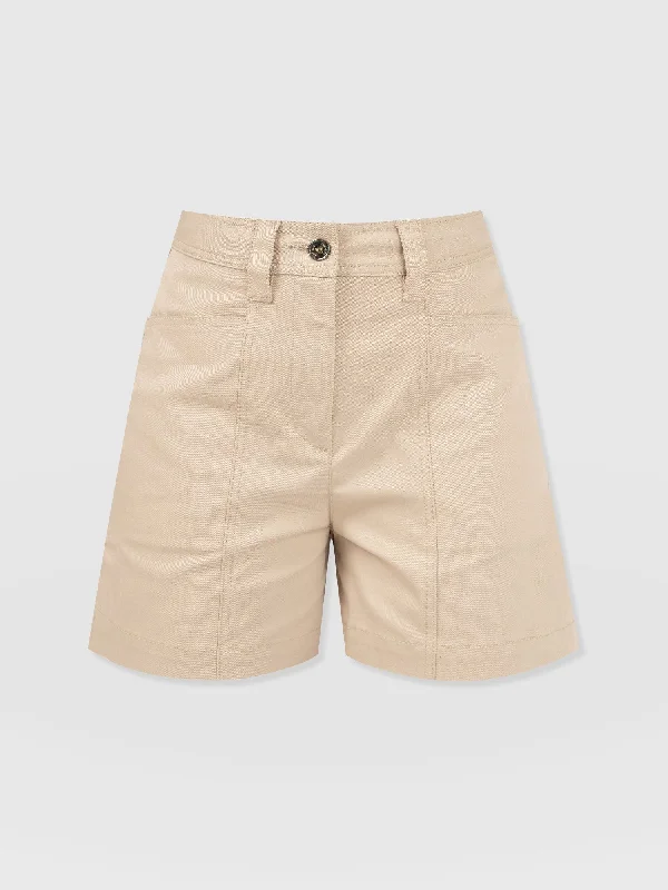 cargo-short-beige