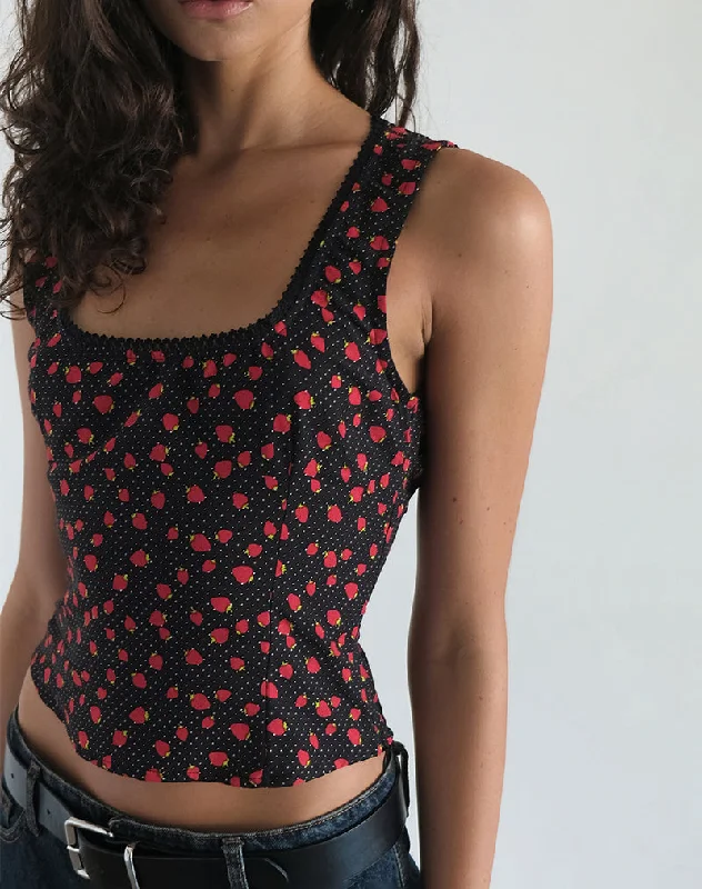 carys-vest-top-strawberry-polka-black