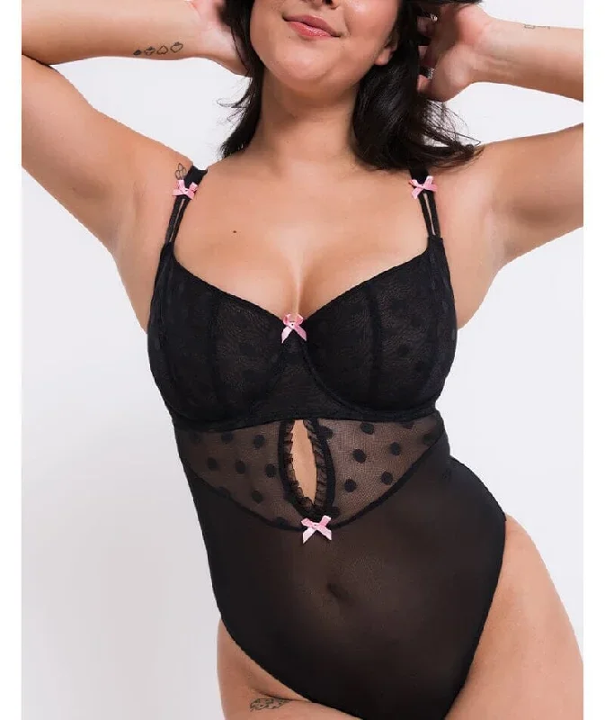 curvy-kate-frill-me-balcony-bodysuit-black-pink