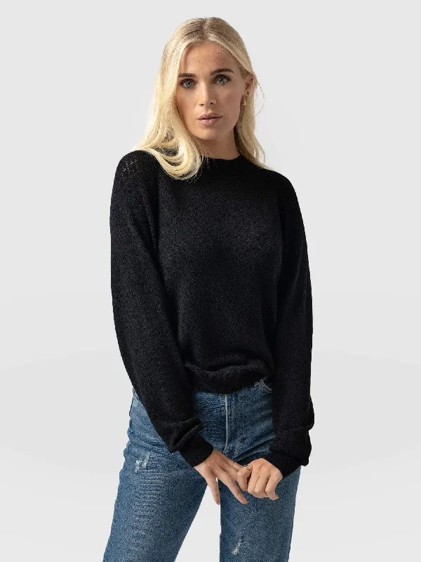 diamond-knit-sweater-black