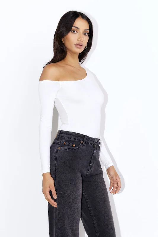 Fashion Basics Bodysuit White