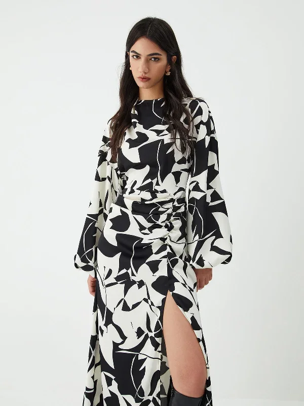 floral-printed-split-long-dress