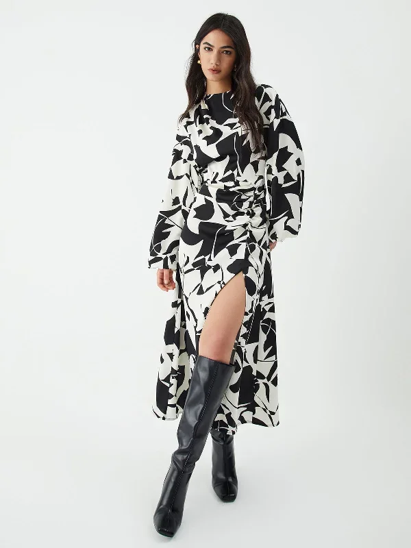 floral-printed-split-long-dress