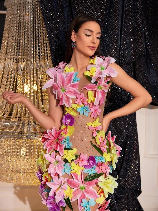 jamshid-sleeveless-flower-rhinestone-mesh-dress