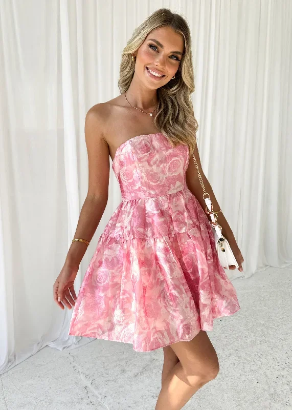 laurrette-strapless-dress-pink-floral