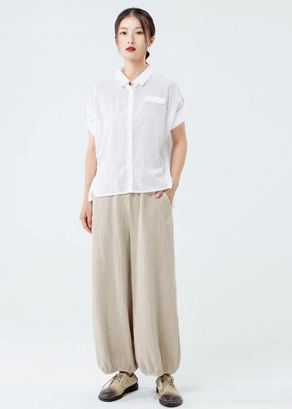 loose-cotton-linen-pocket-solid-color-lantern-pants