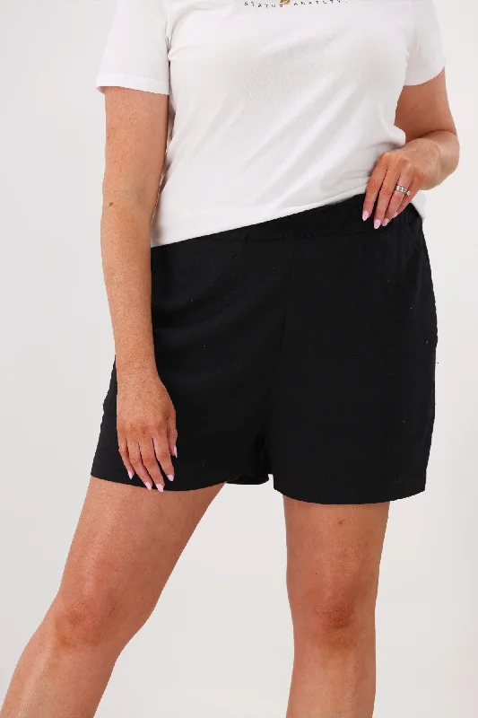 miracle-mattie-linen-shorts-black