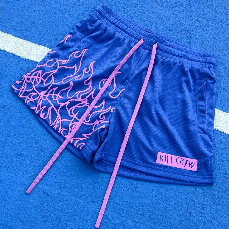 muay-thai-flame-shorts-mid-thigh-cut-blue-pink