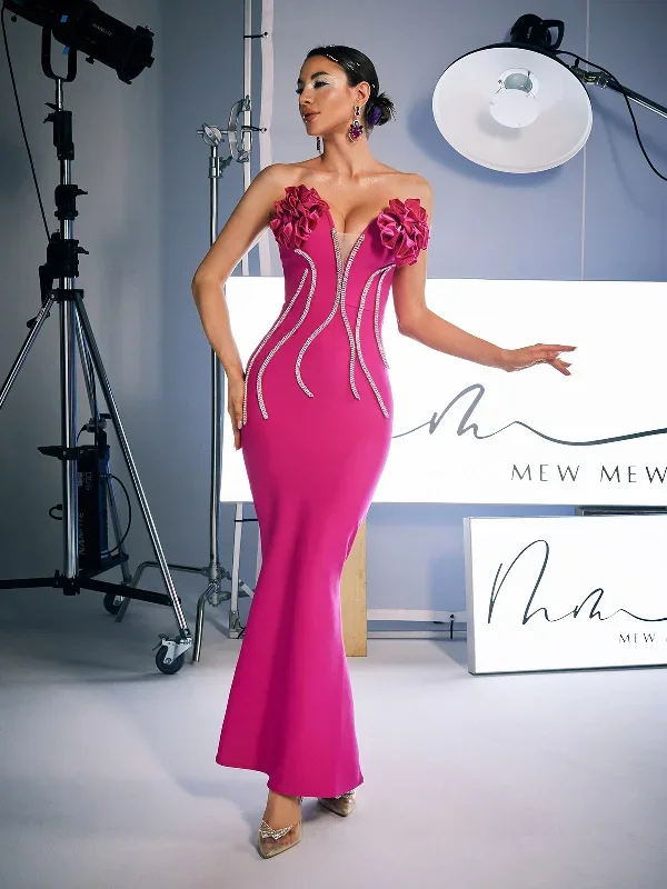 musa-strapless-crystal-flower-bandage-dress-in-hot-pink