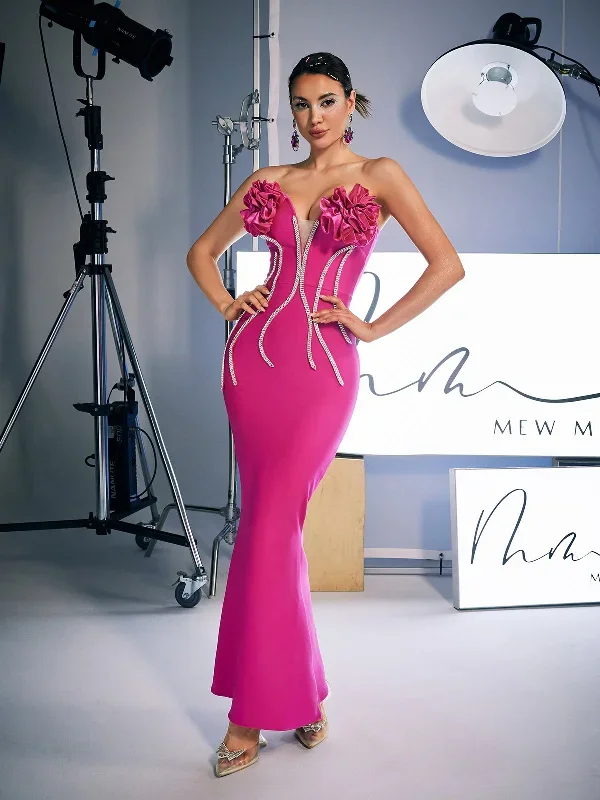 musa-strapless-crystal-flower-bandage-dress-in-hot-pink