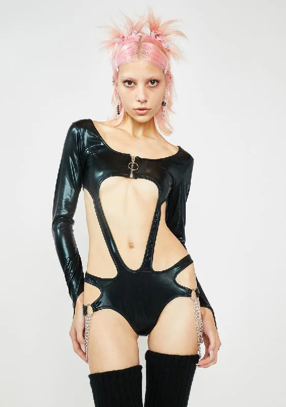 Night Atomic Bliss Long Sleeve Bodysuit