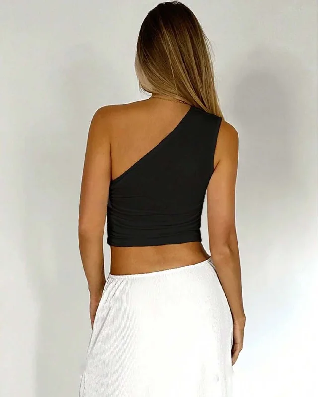 one-shoulder-ruched-summer-crop-top-in-black