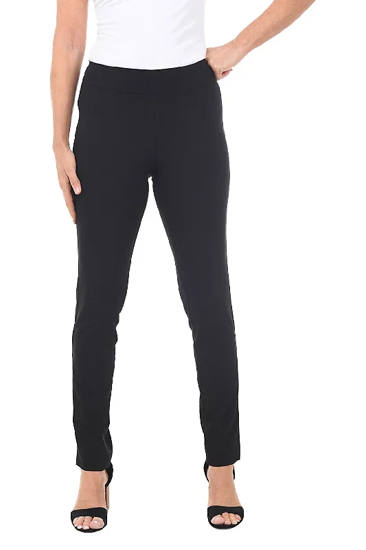 Pull-On Slim Full-Length Pant