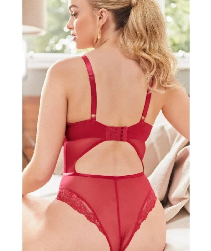 panache-selena-underwire-plunge-bodysuit-ruby-red