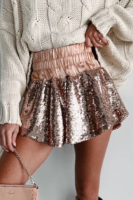 party-phase-smocked-waist-sequin-skort-champagne