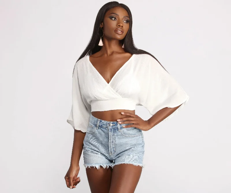 plunging-surplice-tie-back-gauze-crop-top-060030837100