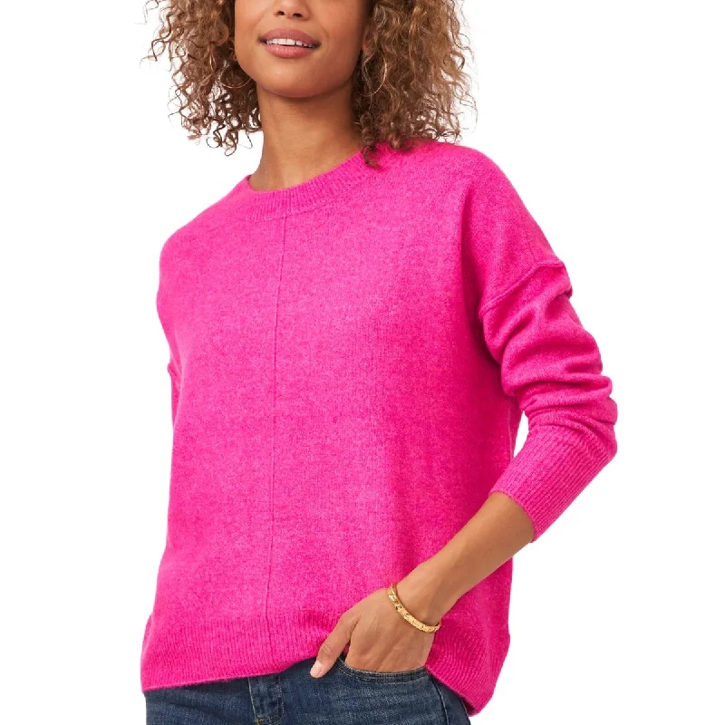 plus-womens-ribbed-trim-knit-crewneck-sweater