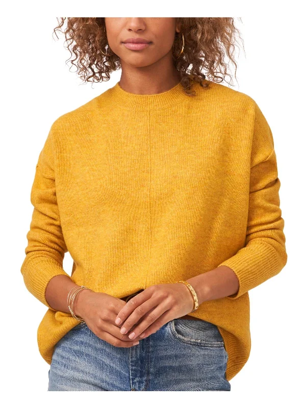 plus-womens-ribbed-trim-knit-crewneck-sweater