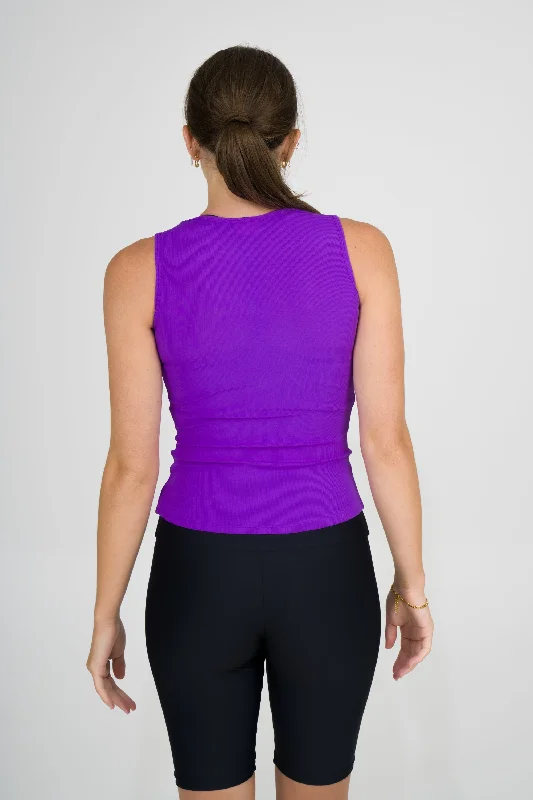 purple-rib-knit-fitted-v-neck-tank