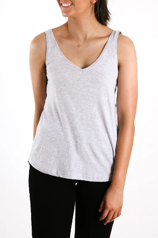 Ricky Tank Grey Marle